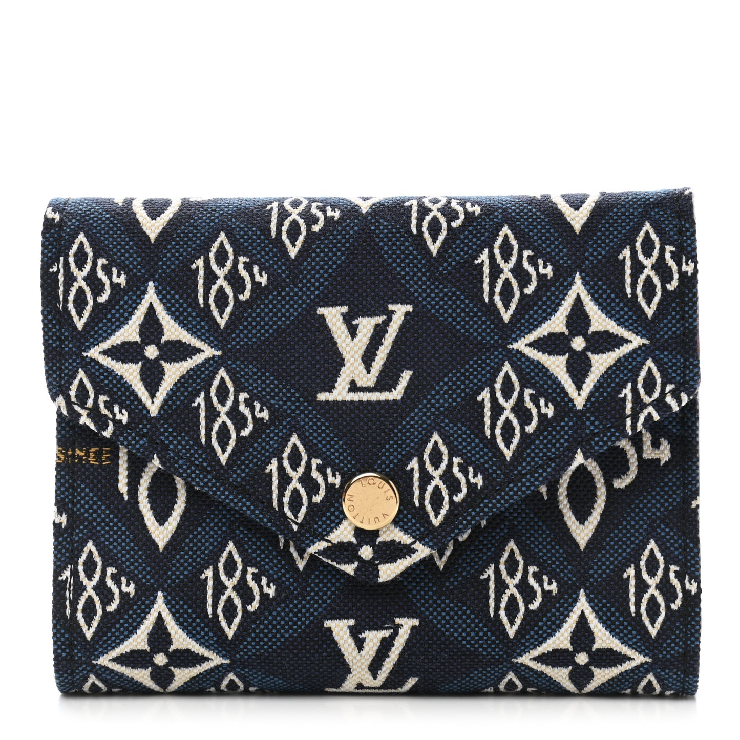 Jacquard Since 1854 Victorine Wallet Blue