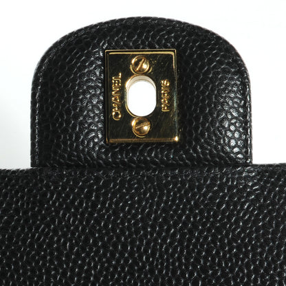 Chanel Caviar Quilted Mini Flap Bag Black 6 of 9