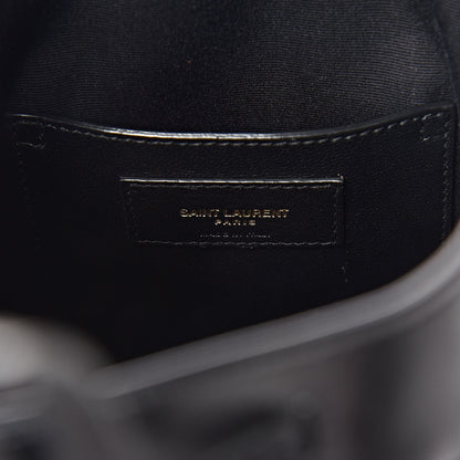 Saint Laurent Smooth Calfskin Medium Talitha Bucket Bag Black 6 of 9