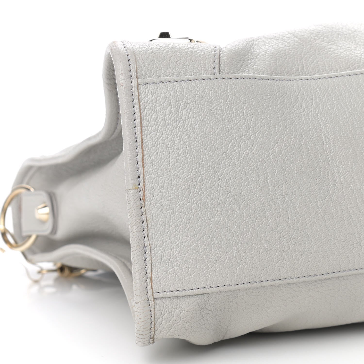 Balenciaga Chevre Gold Metallic Edge Hardware City Gris Perle 8 of 11
