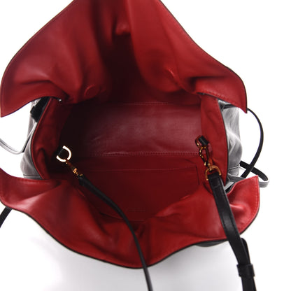 Mansur Gavriel Lambskin Protea Bag Black Flamma 5 of 9