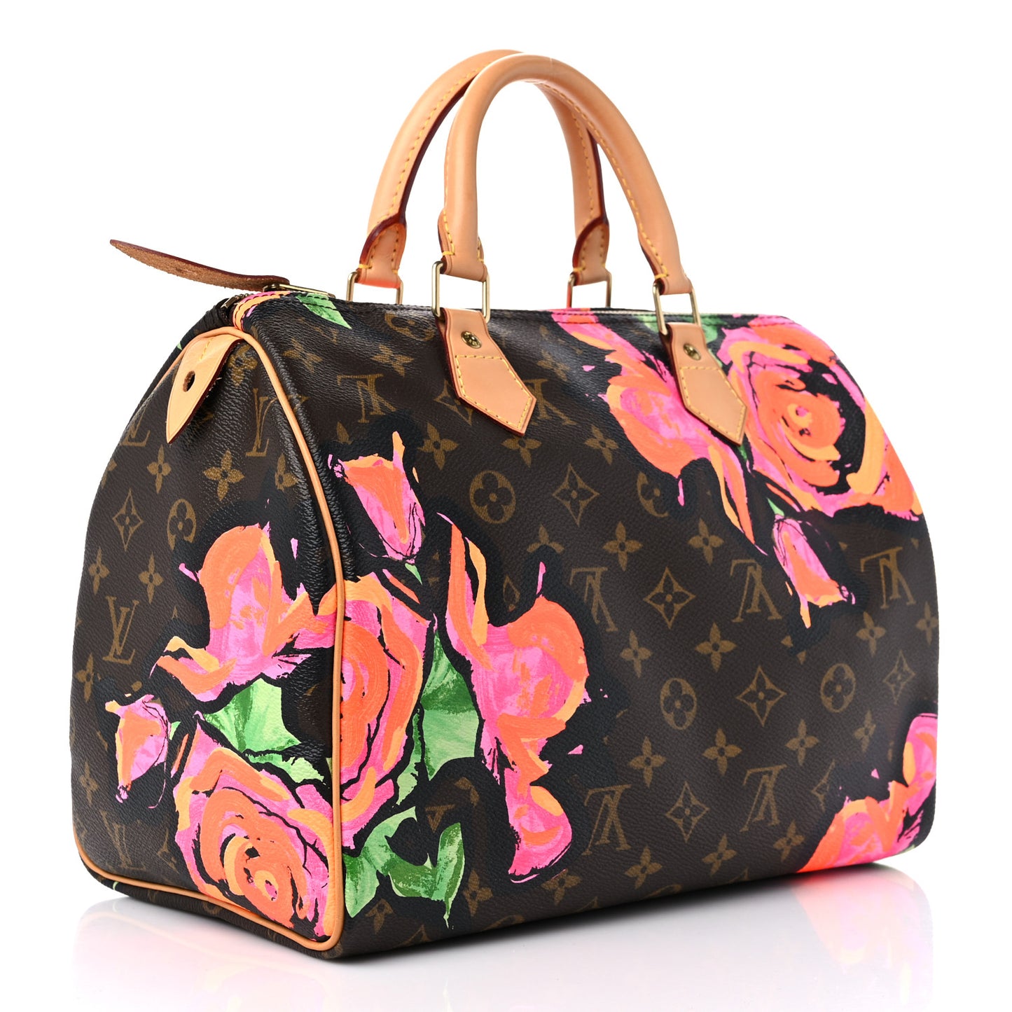 Monogram Roses Speedy 30
