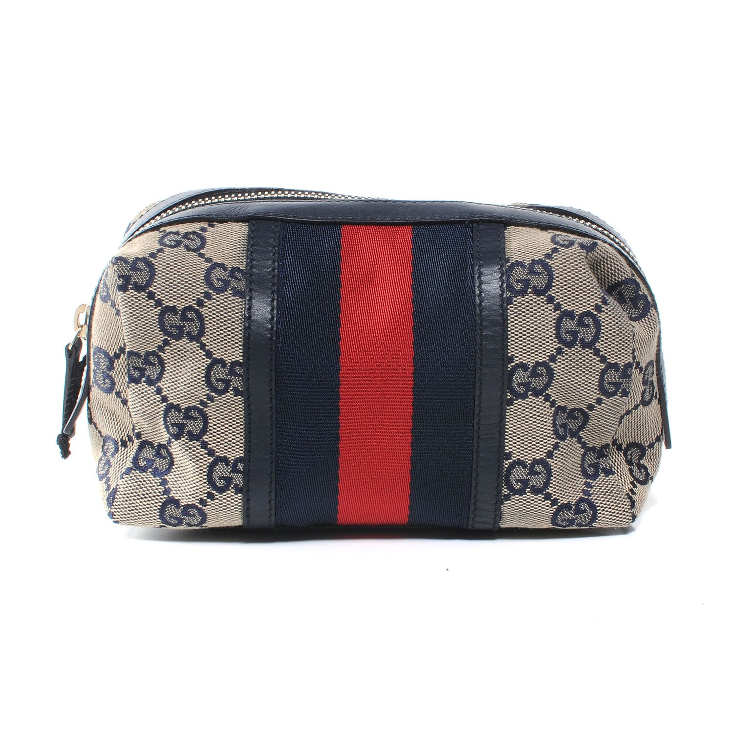 Gucci Monogram Web Small Cosmetic Case 3 of 7