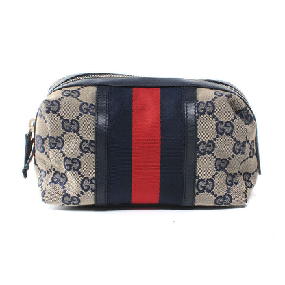 Gucci Monogram Web Small Cosmetic Case 3 of 7