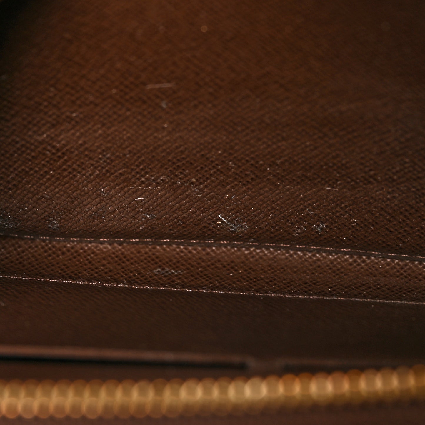 Damier Ebene Zippy Wallet