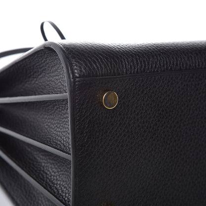 Saint Laurent Grained Calfskin Small Sac De Jour Black 10 of 14