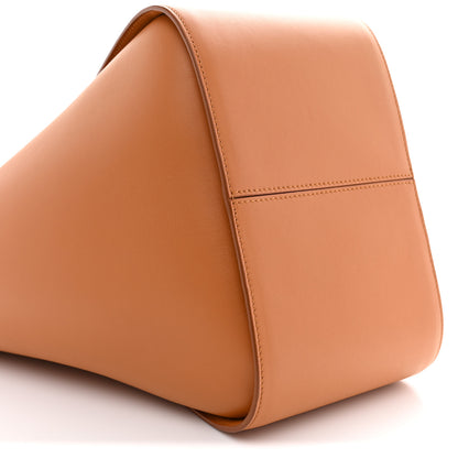 MCM Calfskin Mode Large Travia Tote Cognac 9 of 10