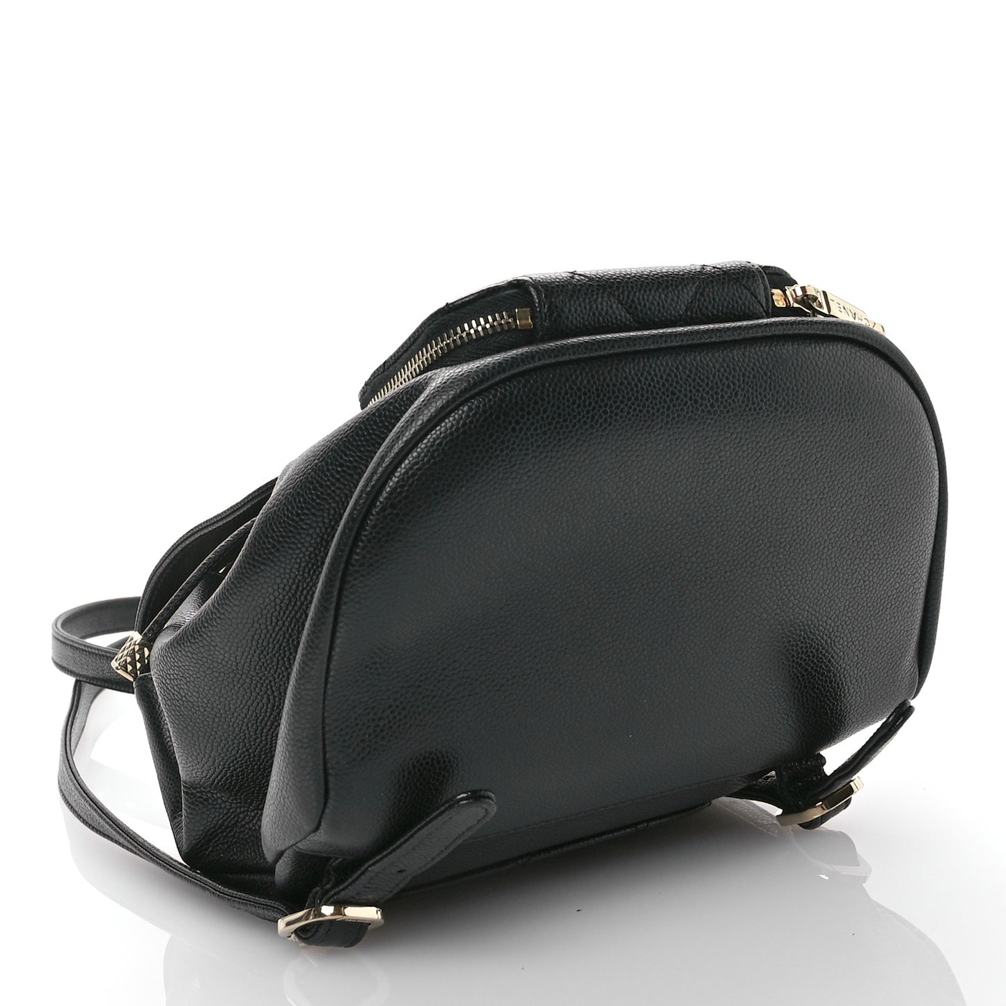 Caviar Quilted Mini Business Affinity Backpack Black