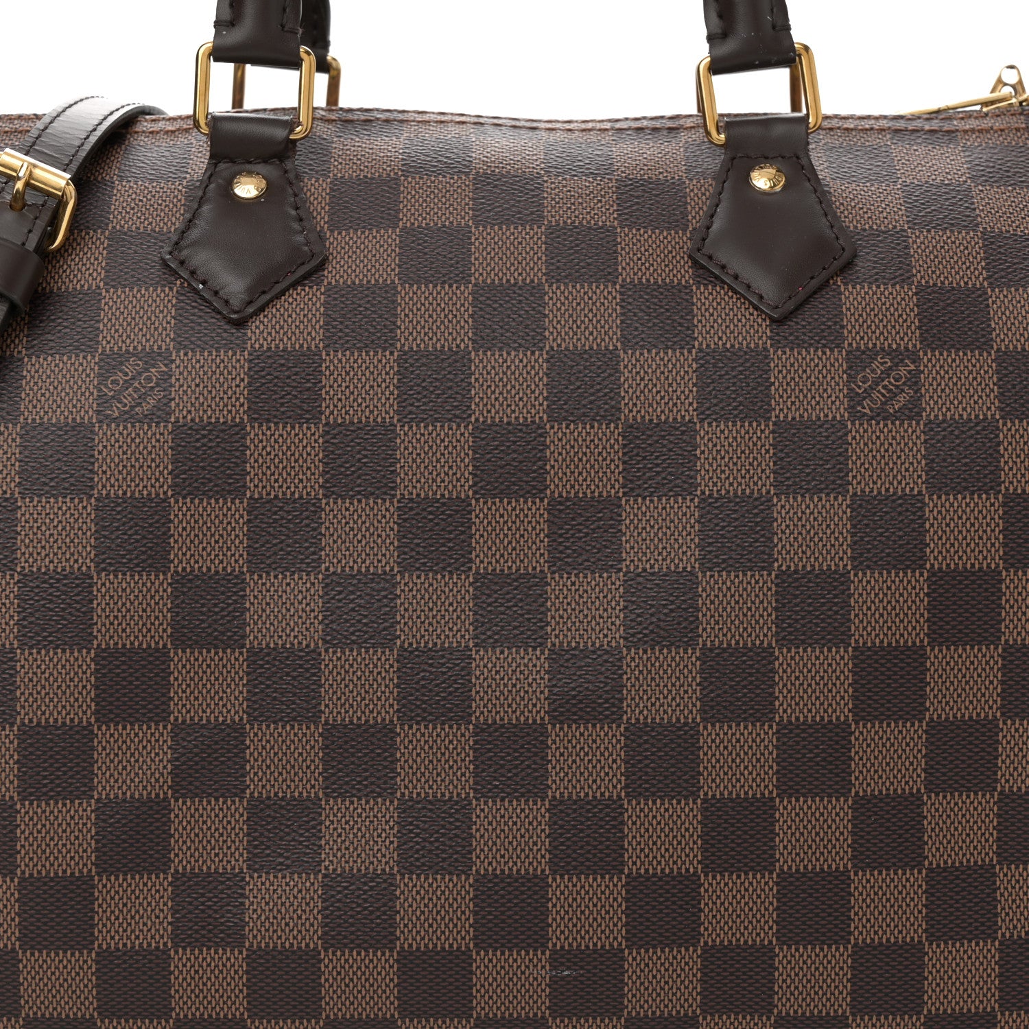 Louis Vuitton Damier Ebene Speedy Bandouliere 30 7 of 10