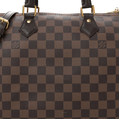 Louis Vuitton Damier Ebene Speedy Bandouliere 30 7 of 10