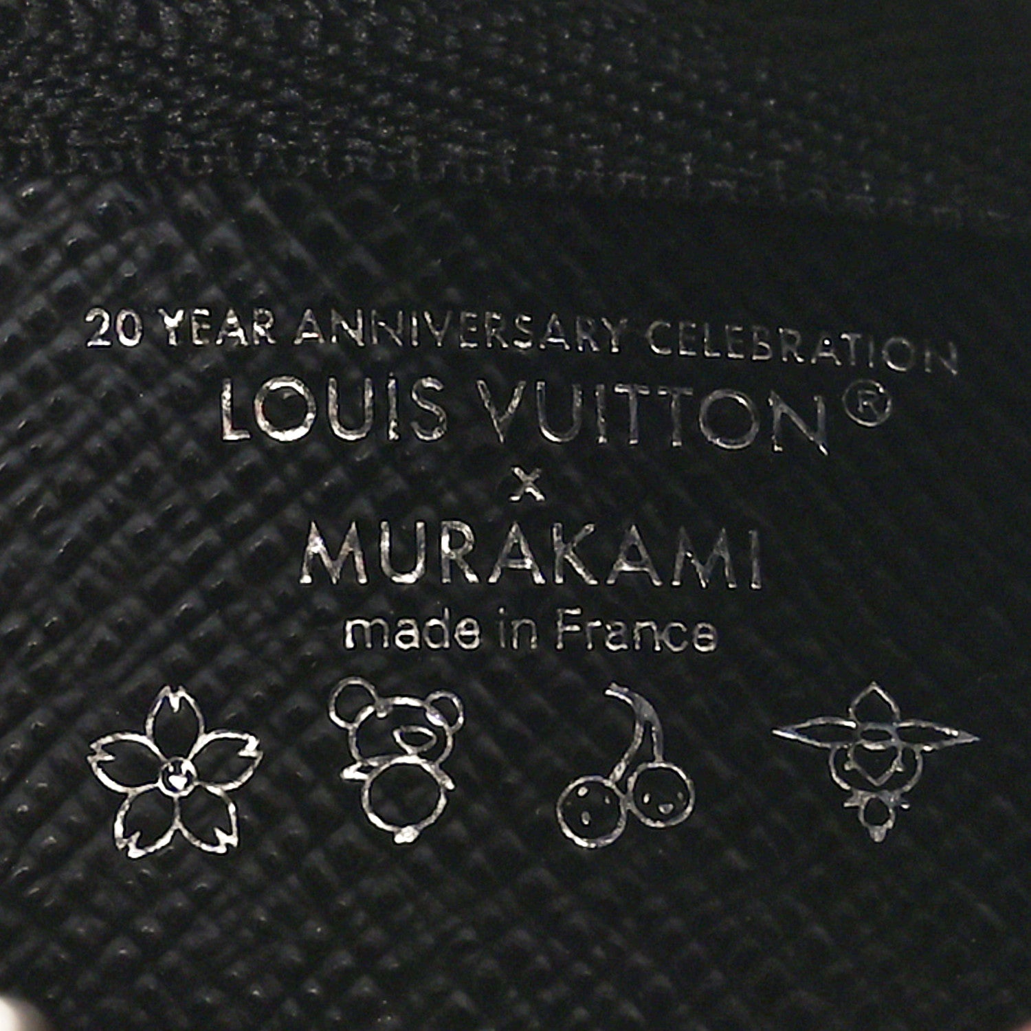 Louis Vuitton LV X TM Monogram Multicolor Key Pouch Black 6 of 7