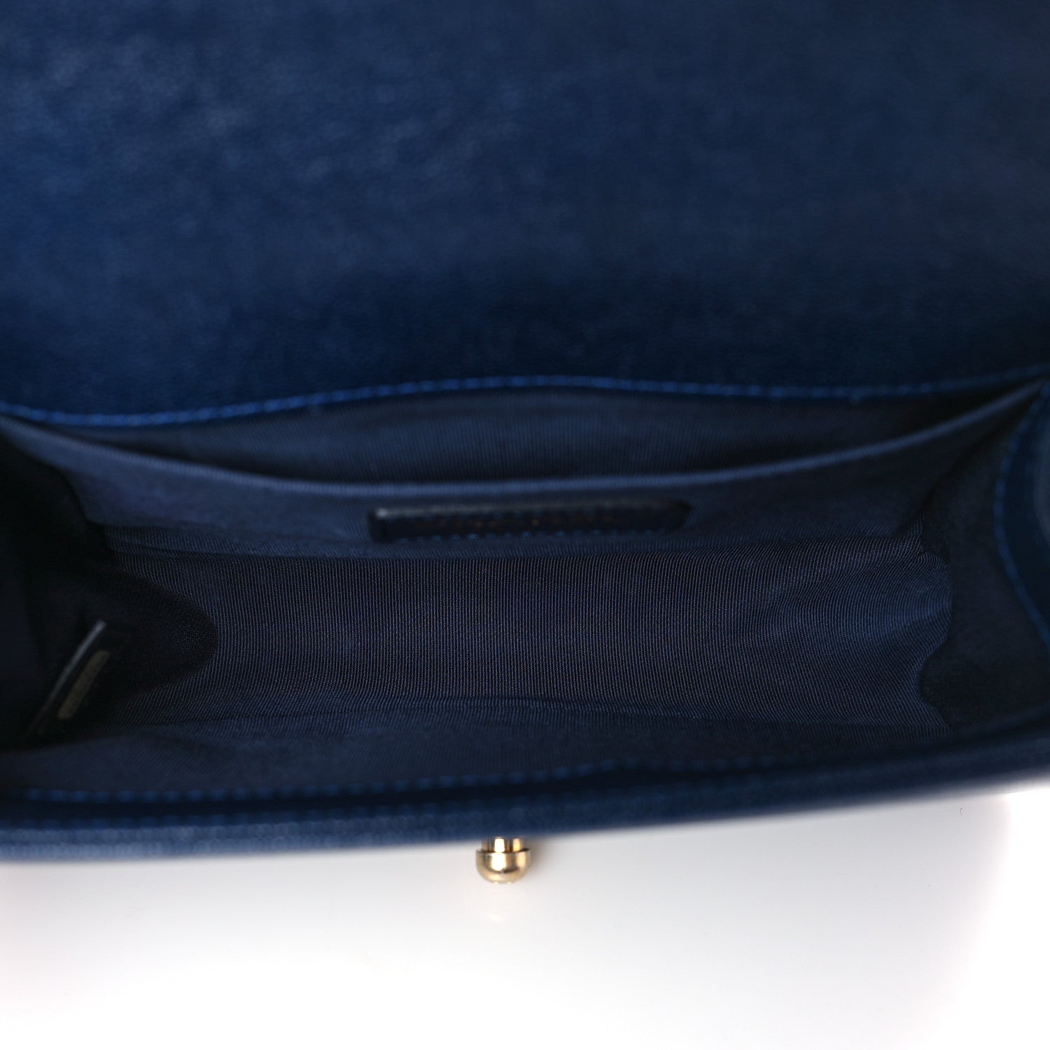 Chanel Caviar Quilted Small Boy Flap Navy 5 of 9