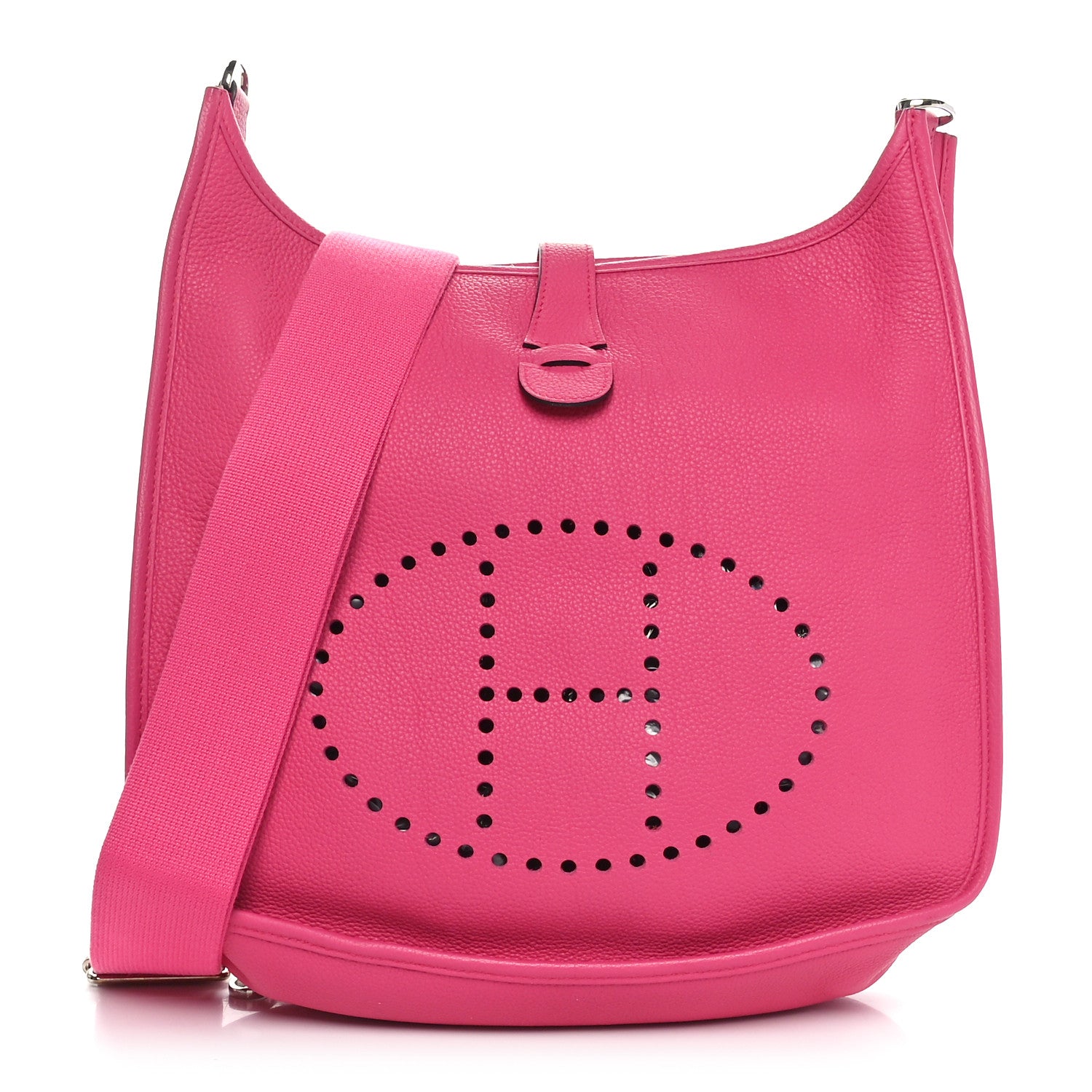 Hermes Taurillon Clemence Evelyne III GM Rose Extreme 1 of 10
