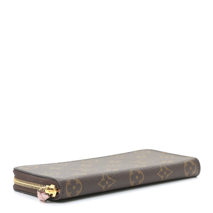 Louis Vuitton Monogram Clemence Wallet Rose Ballerine 4 of 10
