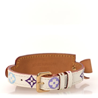 Louis Vuitton Monogram Multicolor Address Wish Bracelet White 3 of 8