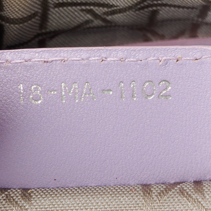 Christian Dior Lambskin Cannage Medium Lady Dior Purple 7 of 10