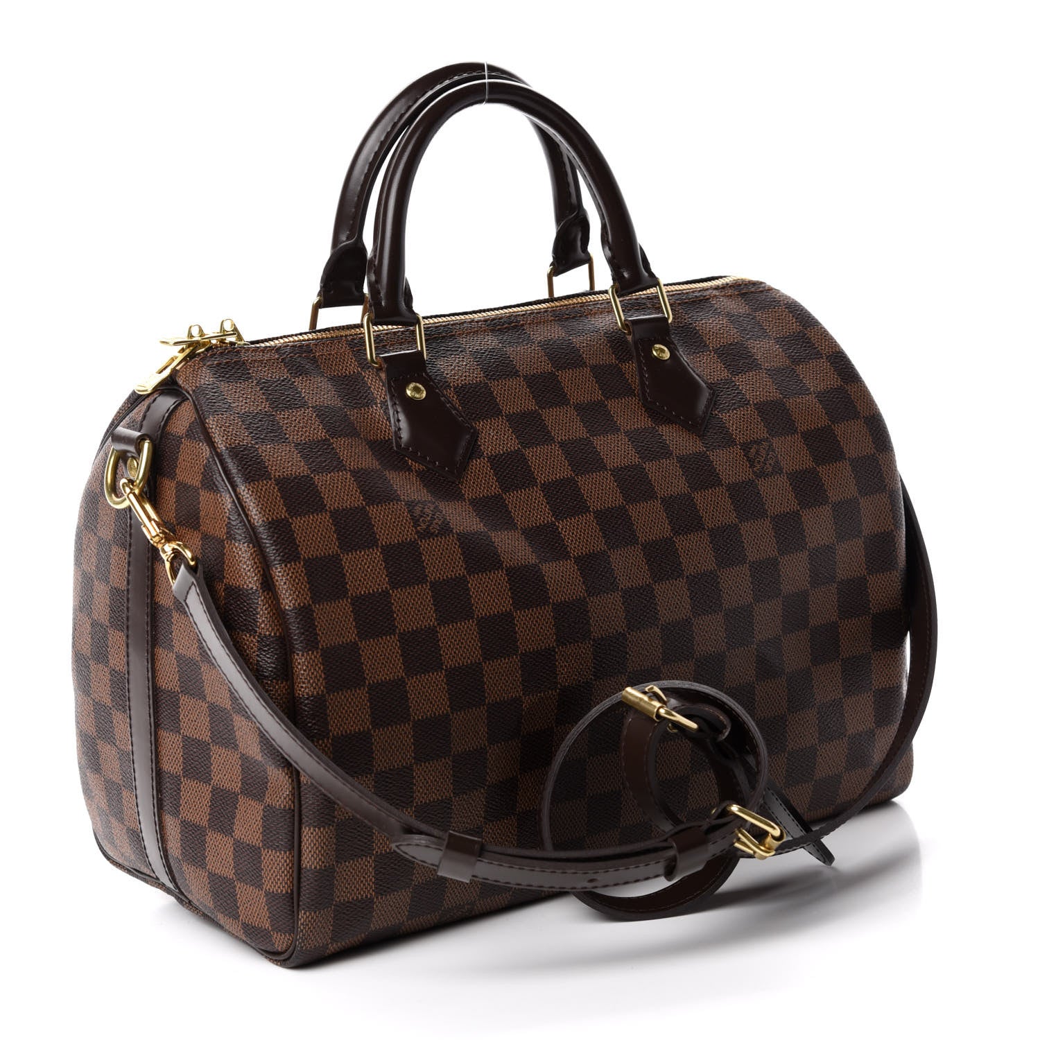 Louis Vuitton Damier Ebene Speedy Bandouliere 30 3 of 11