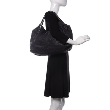 Chanel Calfskin Baby Coco Cabas Blue 2 of 11