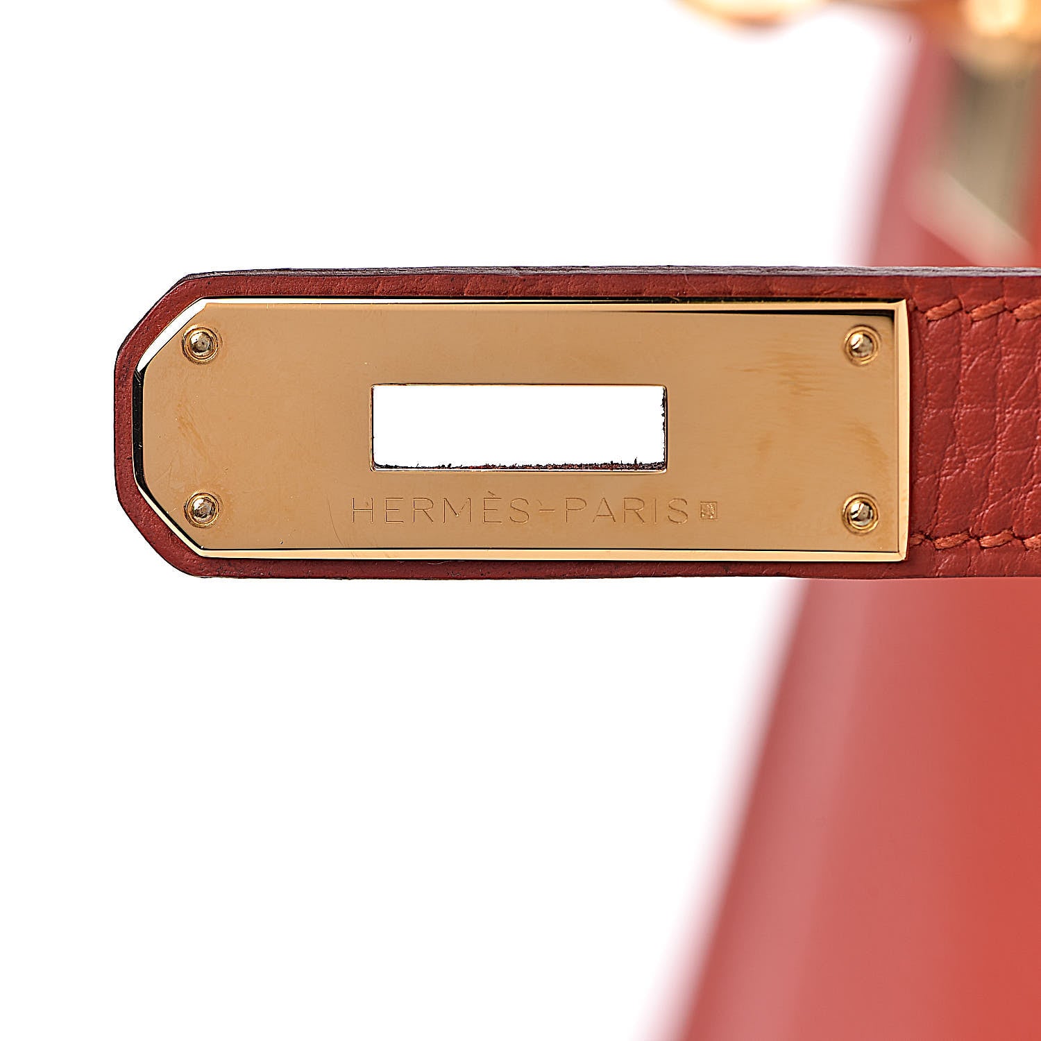 Hermes Togo Kelly Retourne 35 Vermillion 8 of 41
