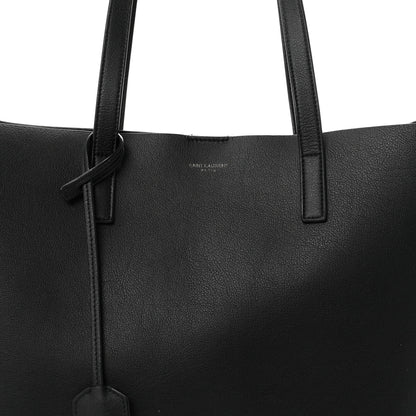 Saint Laurent Calfskin Large Shopping Tote Black 9 of 11