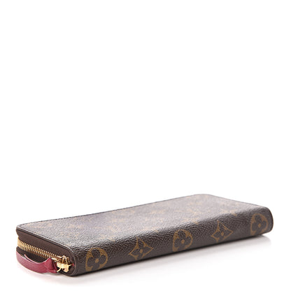 Louis Vuitton Monogram Clemence Wallet Fuchsia 4 of 8