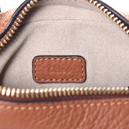 Chloe Calfskin Mini Marcie Crossbody Bag Tan 6 of 9