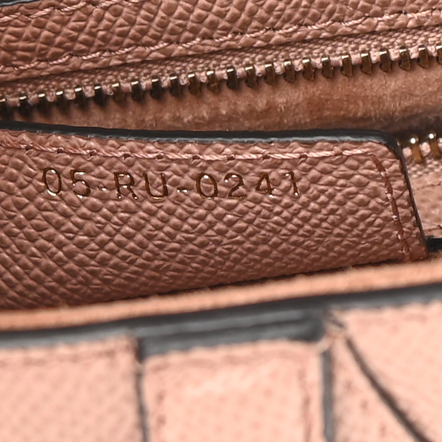 Grained Calfskin Saddle Bag Fard