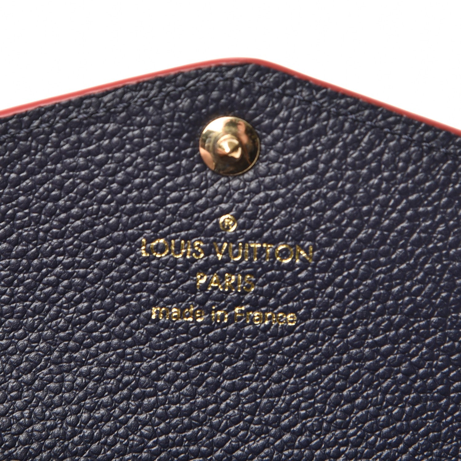 Louis Vuitton Empreinte Key Pouch Marine Rouge 6 of 7