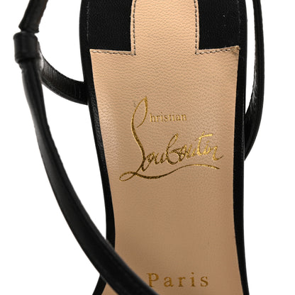 Christian Louboutin Kid PVC Rosalie 100 Sandals 37 Black 7 of 9