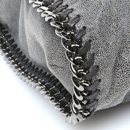 Stella McCartney Shaggy Deer Falabella Fold Over Tote Light Grey 9 of 10