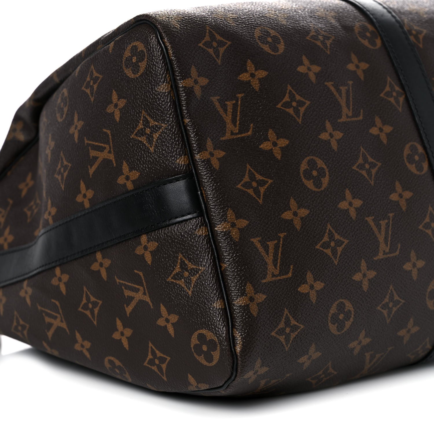 Louis Vuitton Monogram Macassar Keepall Bandouliere 45 8 of 15