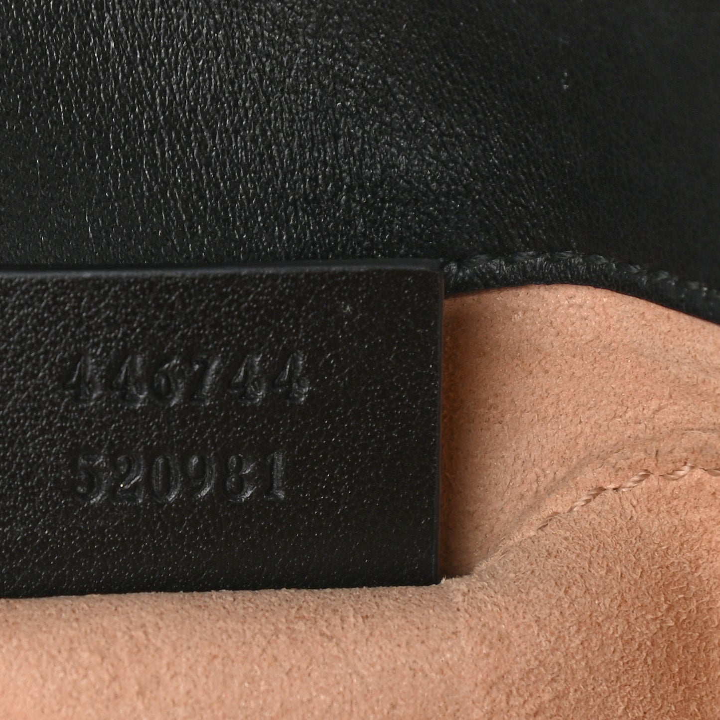 Calfskin Matelasse Mini GG Marmont Shoulder Bag Black