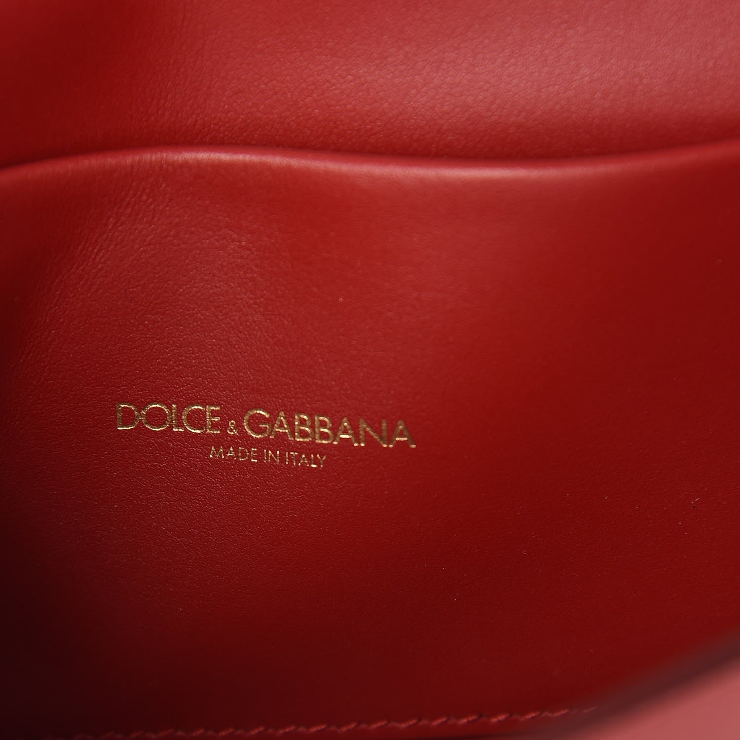 Dolce & Gabbana Agnello Vitello Devotion Belt Bag Red 6 of 7