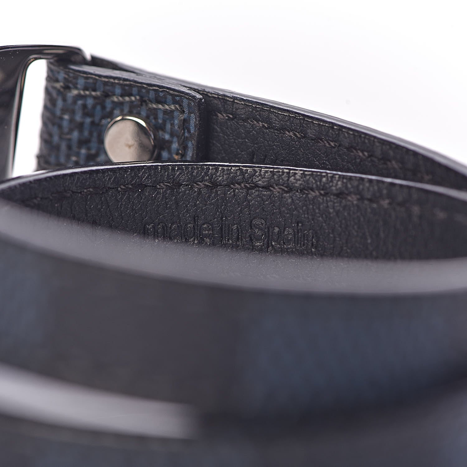 Louis Vuitton Damier Cobalt Snap It Bracelet 19 7 of 7