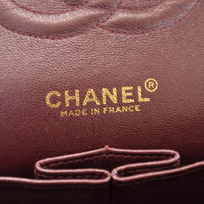 Chanel Lambskin Medium Double Flap Black 9 of 10