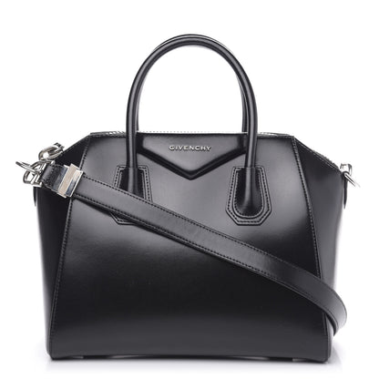 Givenchy Shiny Lord Calfskin Small Antigona Black 1 of 11