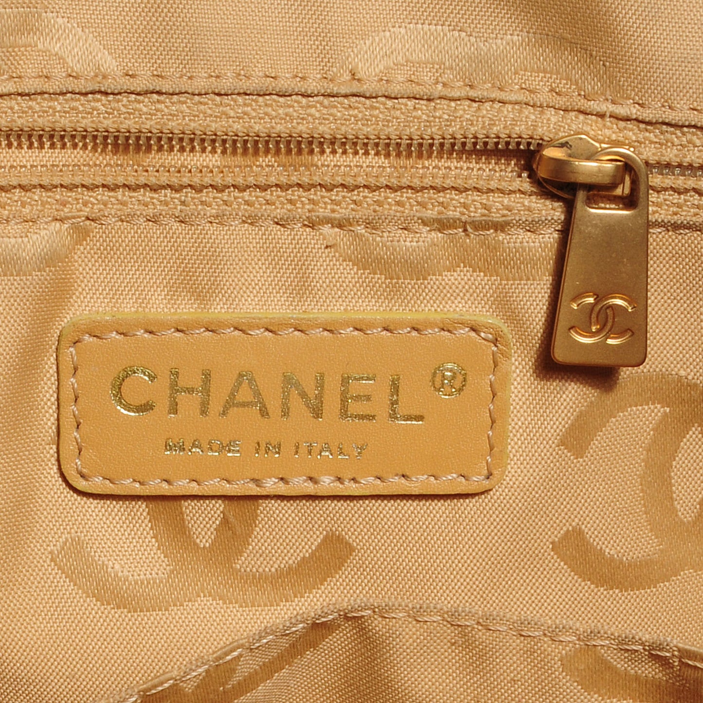 Calfskin Wild Stitch Top Handle Bag Beige