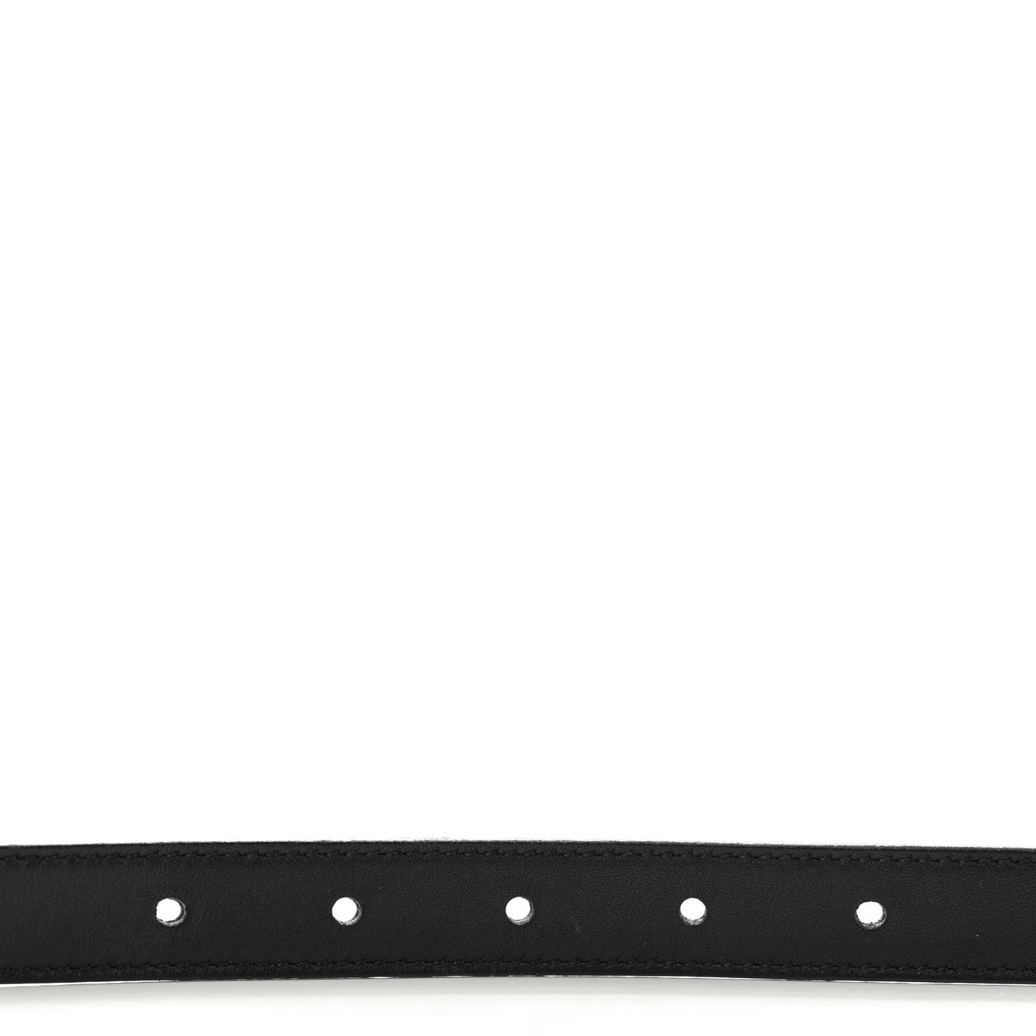 Gucci Calfskin Double G 20mm Belt 90 36 Black 3 of 6