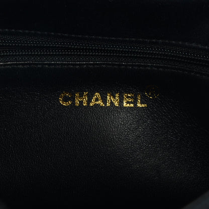 Chanel Satin Mini Camellia Flap Black 6 of 8