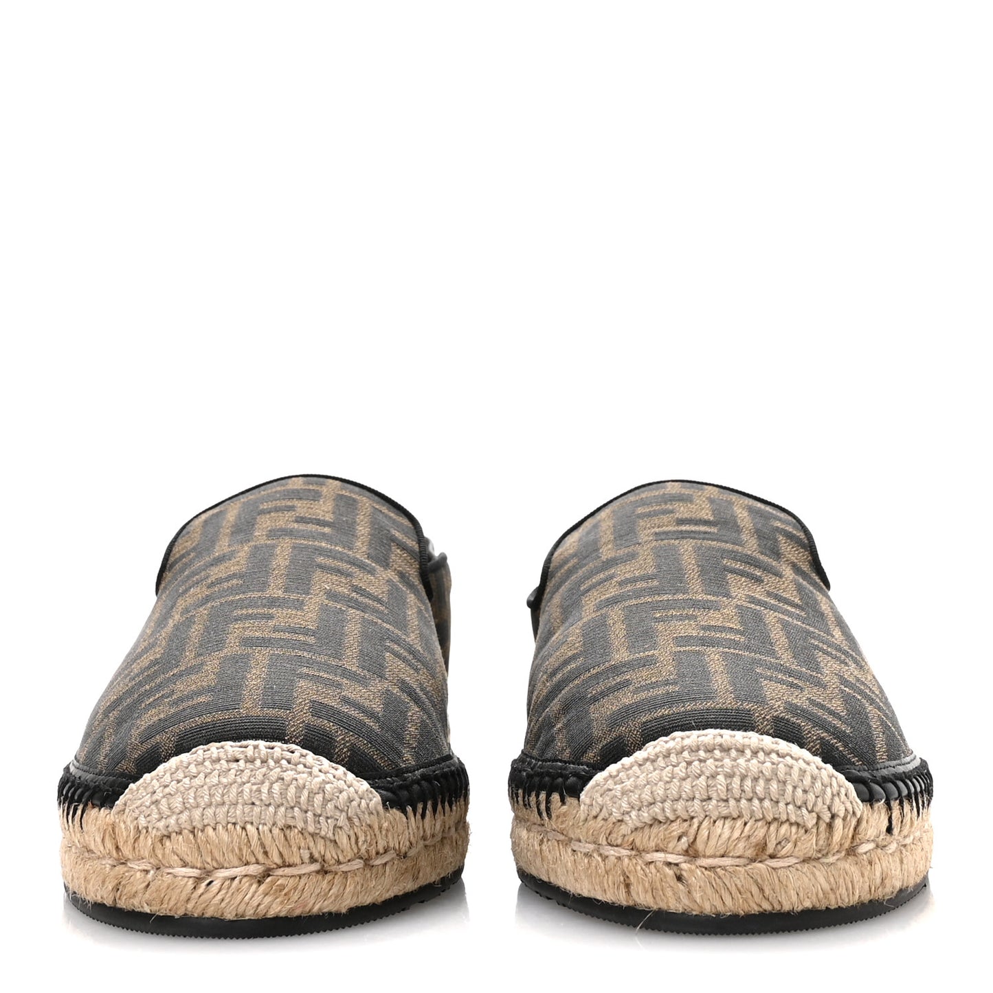Zucca FF Mens Espadrilles 10 Maya Black