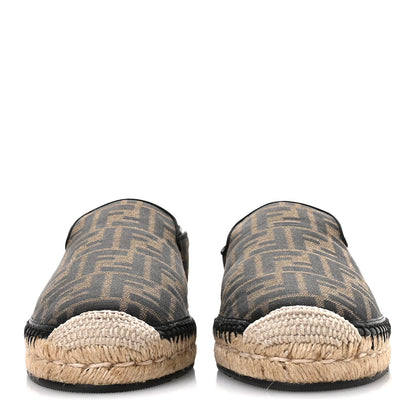 Fendi Zucca FF Mens Espadrilles 10 Maya Black 3 of 9
