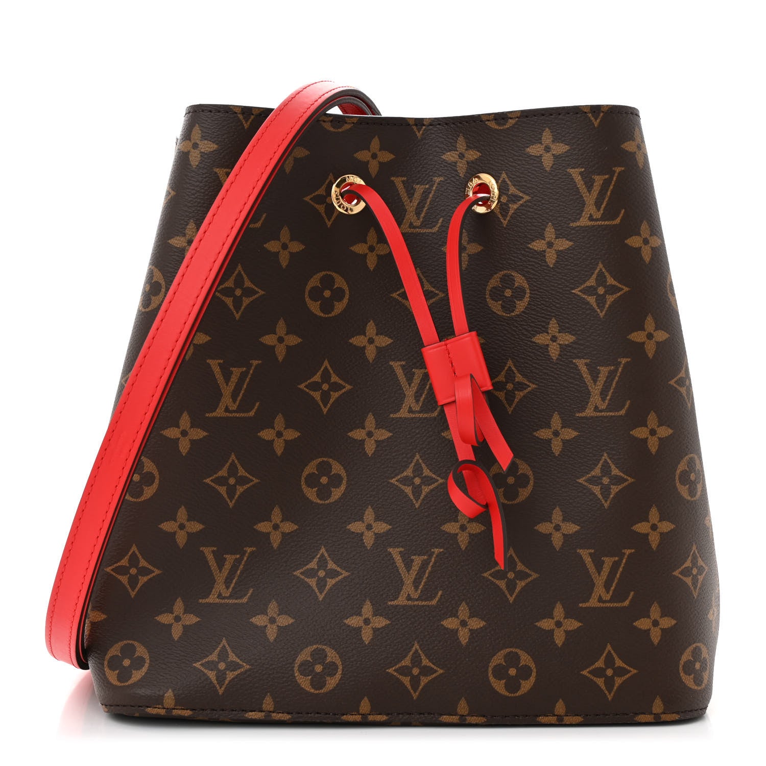 Louis Vuitton Monogram Neonoe MM Coquelicot 1 of 9
