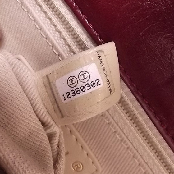 Chanel Leather Jersey Scales Flap Red 10 of 12