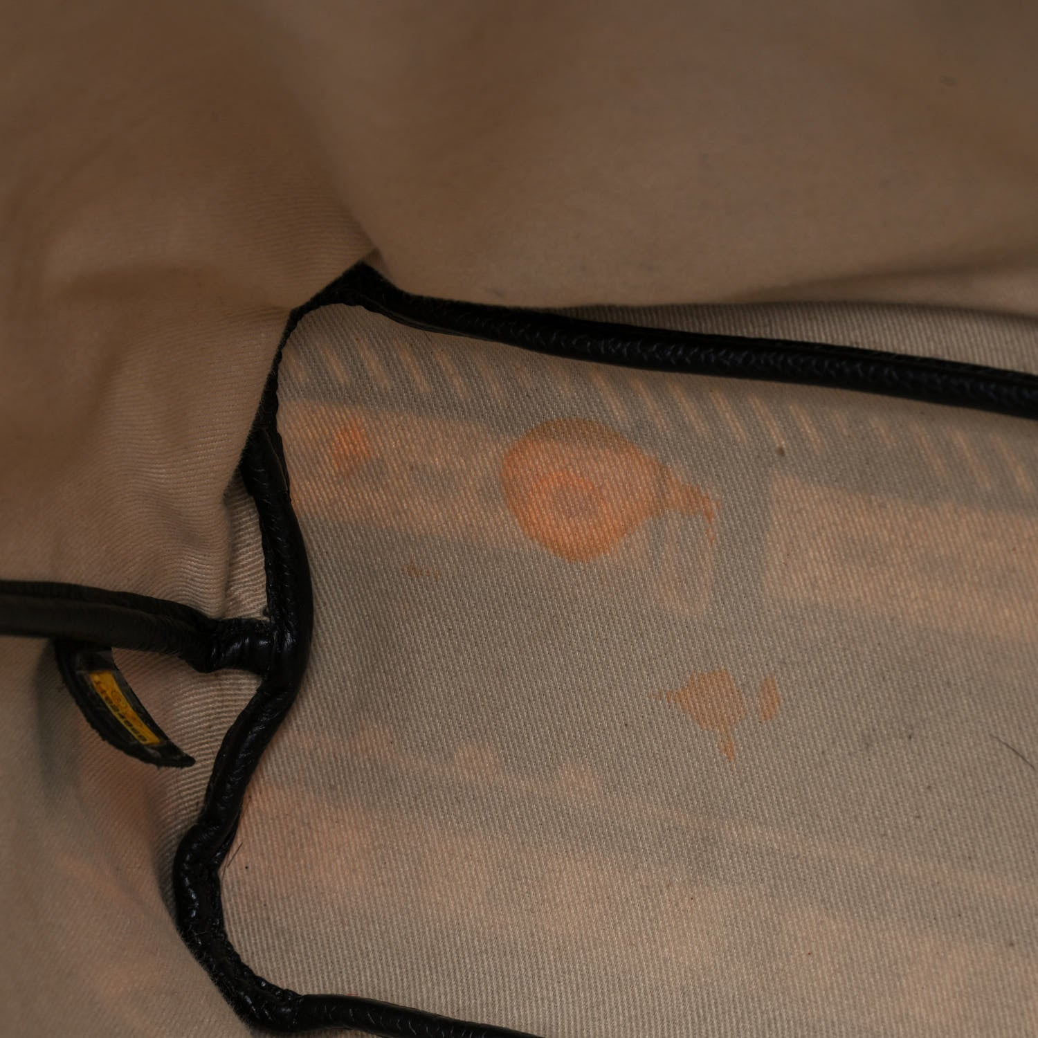 Chanel Coated Canvas Le Train Bag Black 7 of 11