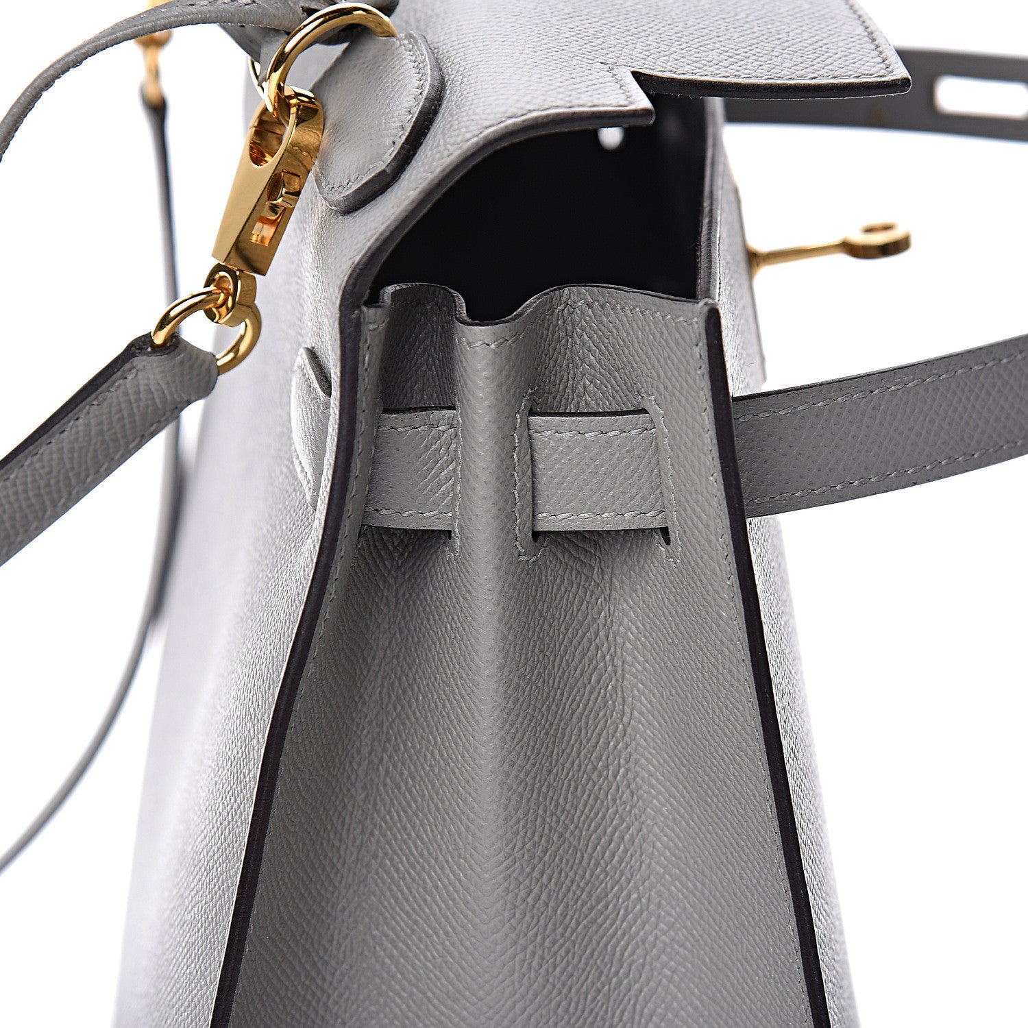 Hermes Epsom Kelly Sellier 28 Gris Mouette 37 of 39