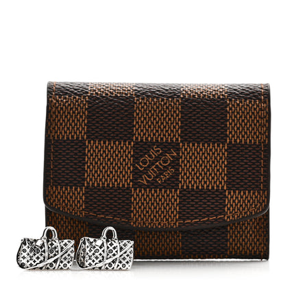 Louis Vuitton Sterling Silver Speedy Cufflinks 7 of 7
