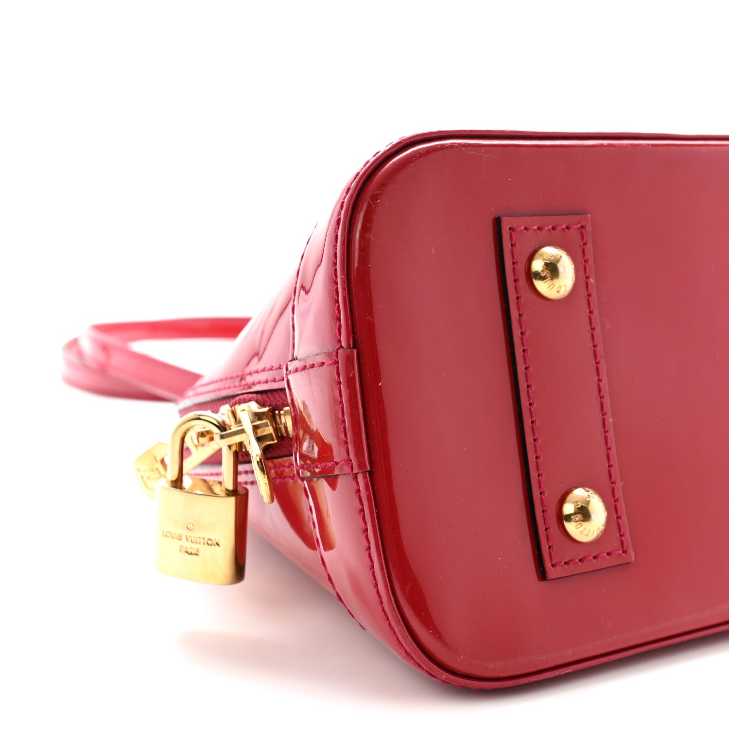 Louis Vuitton Vernis Alma BB Rose Indien 8 of 9