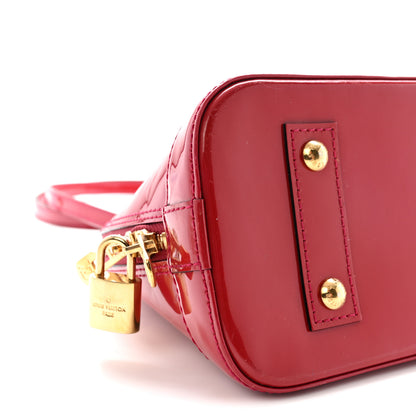 Louis Vuitton Vernis Alma BB Rose Indien 8 of 9