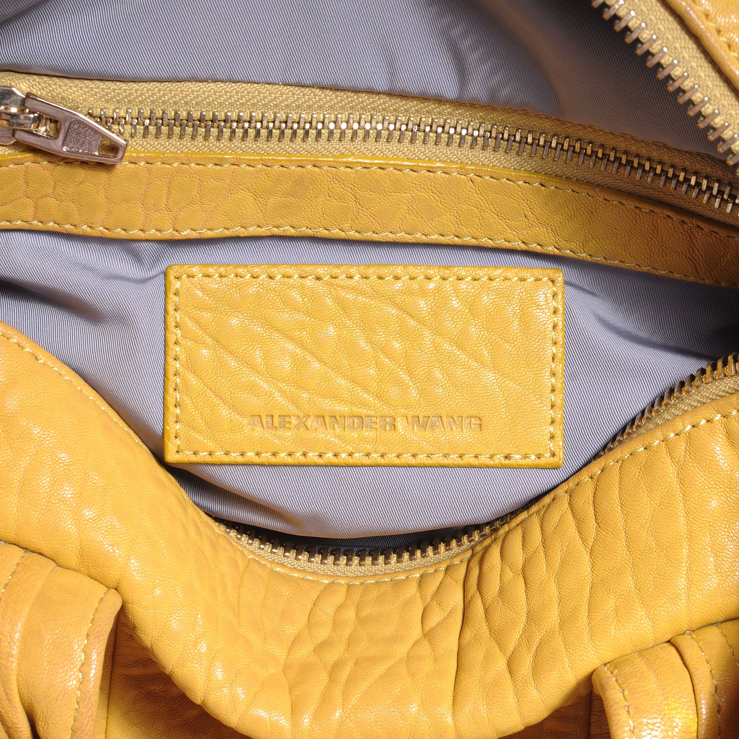 Leather Rocco Yellow