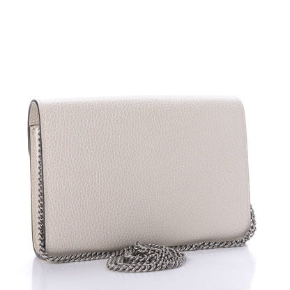 Gucci Dollar Calfskin Mini Dionysus Chain Wallet Mystic White 3 of 9
